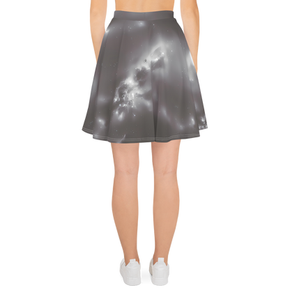 Skater Skirt - Silver Nebula