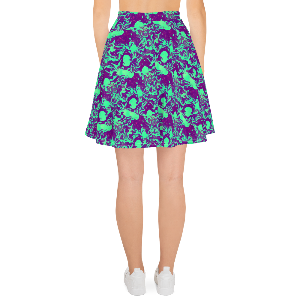 Skater Skirt - Alien Ripples