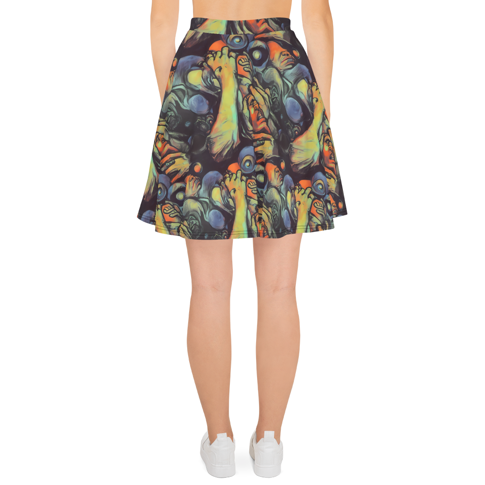 Skater Skirt - Cosmic Scream