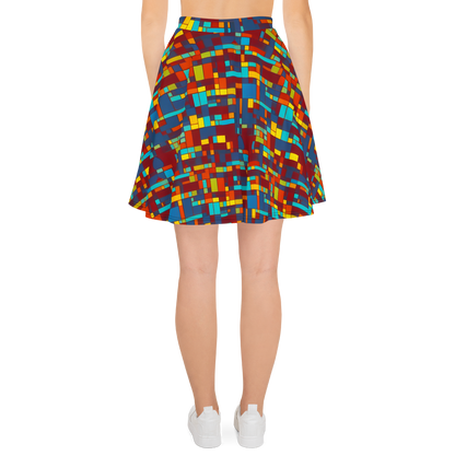 Skater Skirt - Astral Grid