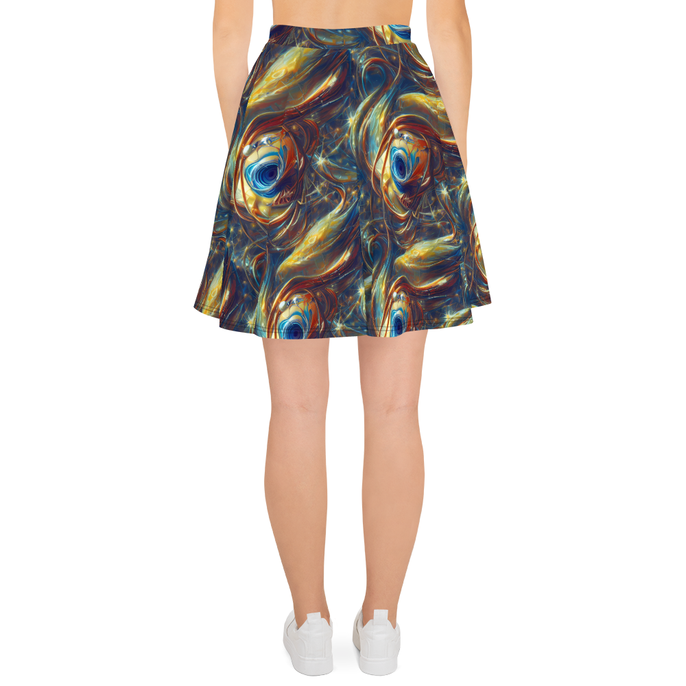 Skater Skirt - Celestial Vortex