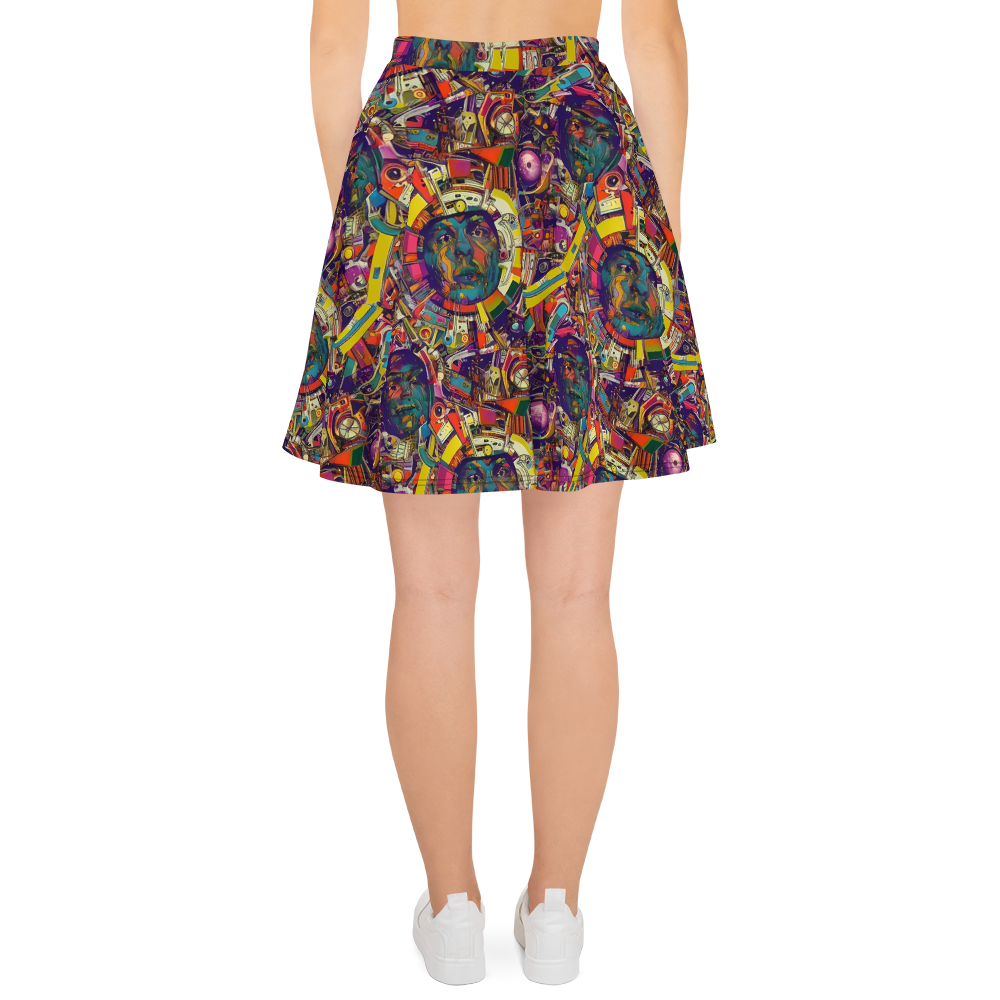 Skater Skirt - Cosmic Collage