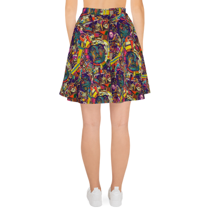 Skater Skirt - Cosmic Collage