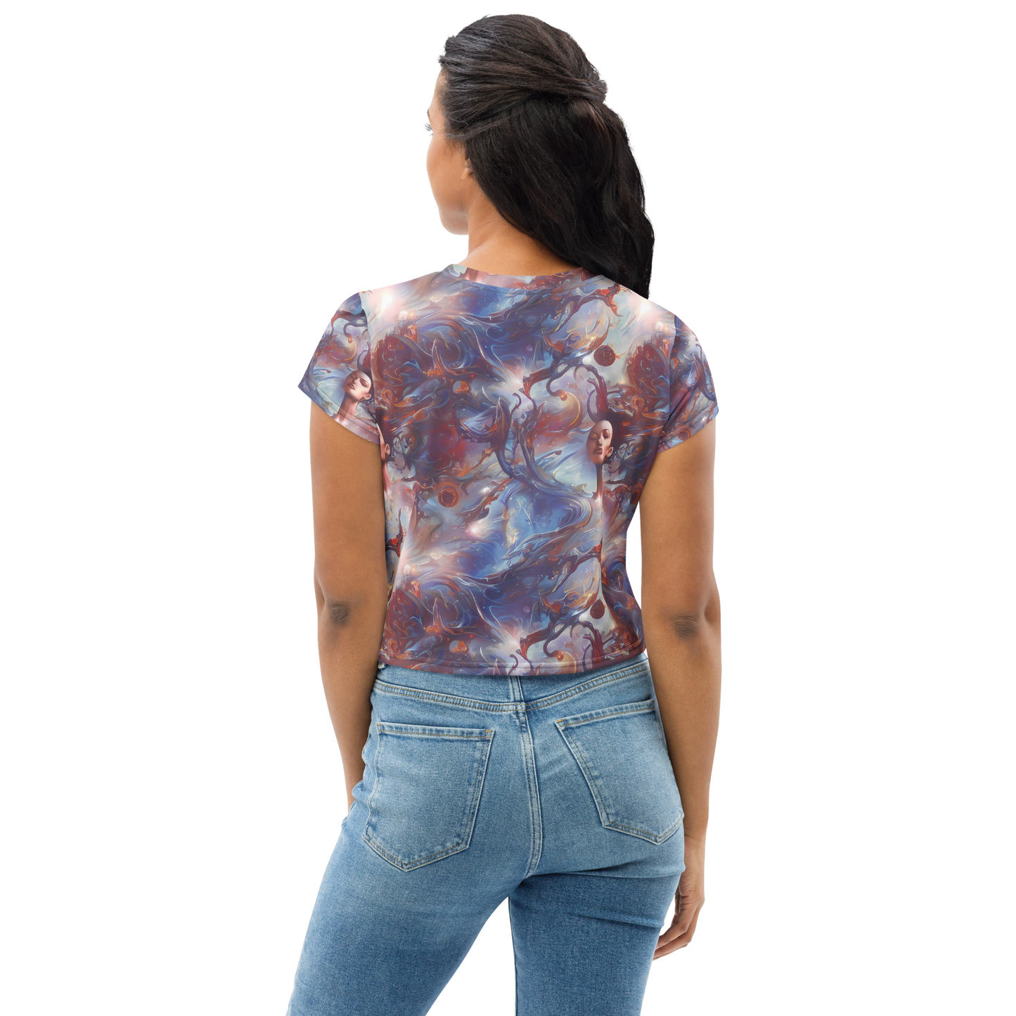 Women's Crop Tee - Dreamweaver