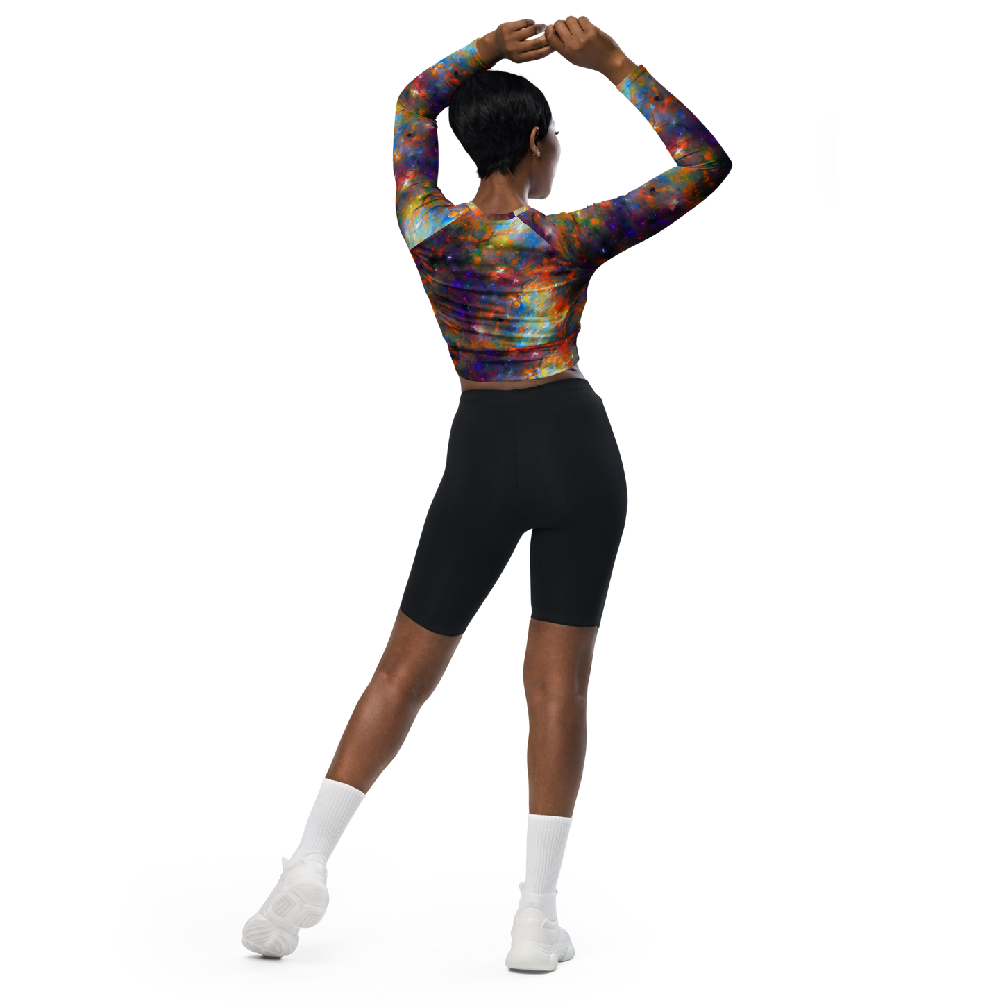 Long Sleeve Crop Top - Ephemeral Fantasy