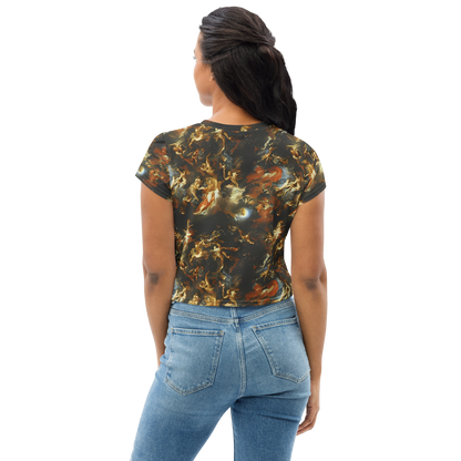 Women's Crop Tee - Van Dyck Vortex