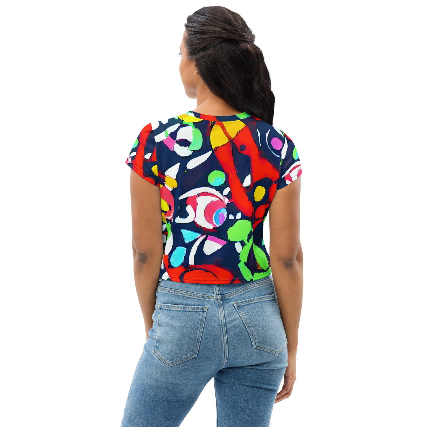 Women's Crop Tee - Chagall's Dream