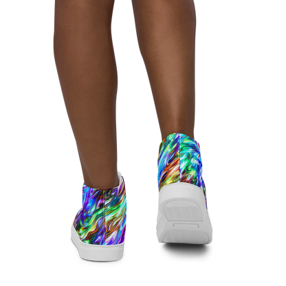 Women's High Top Canvas Shoes - Faini Whirlwind