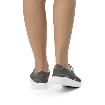 Women's Lace-Up Canvas Shoes - Stellar Highlands