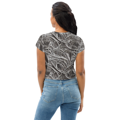 Women's Crop Tee - Piranesi's Dream