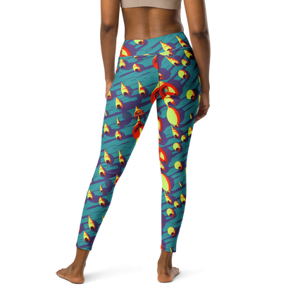 Yoga Leggings - Sailor's Mirage