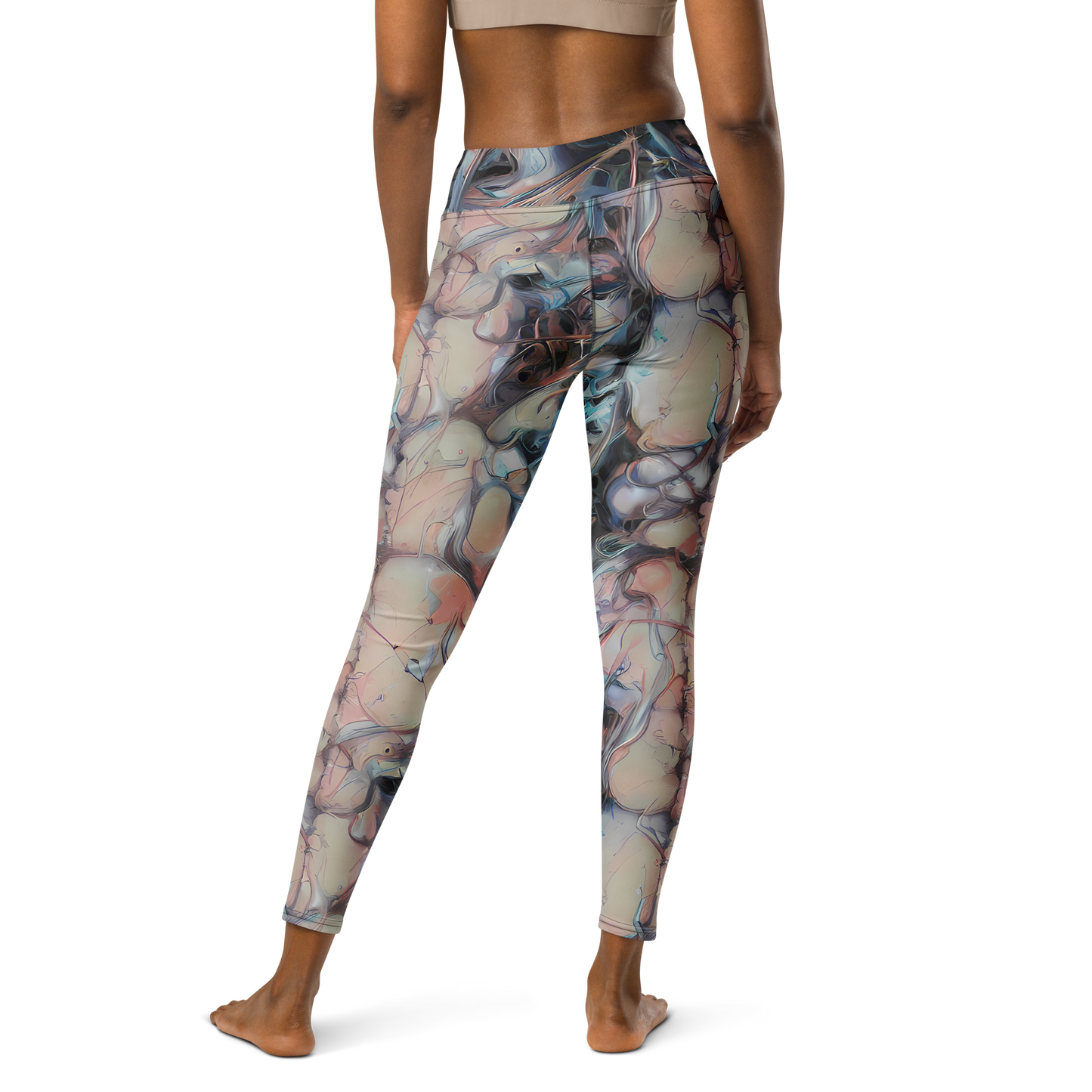 Yoga Leggings - Daydream Cascade