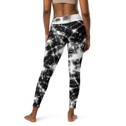 Yoga Leggings - Electric Nightfall