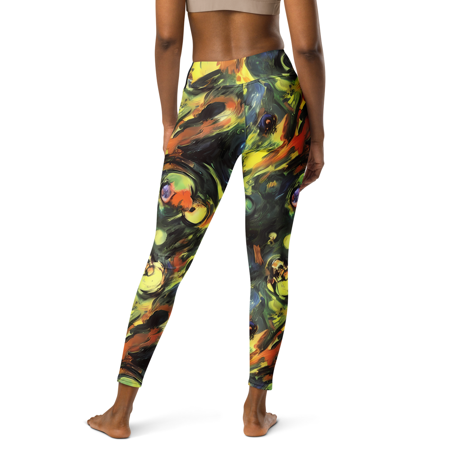 Yoga Leggings - Seve Swirl