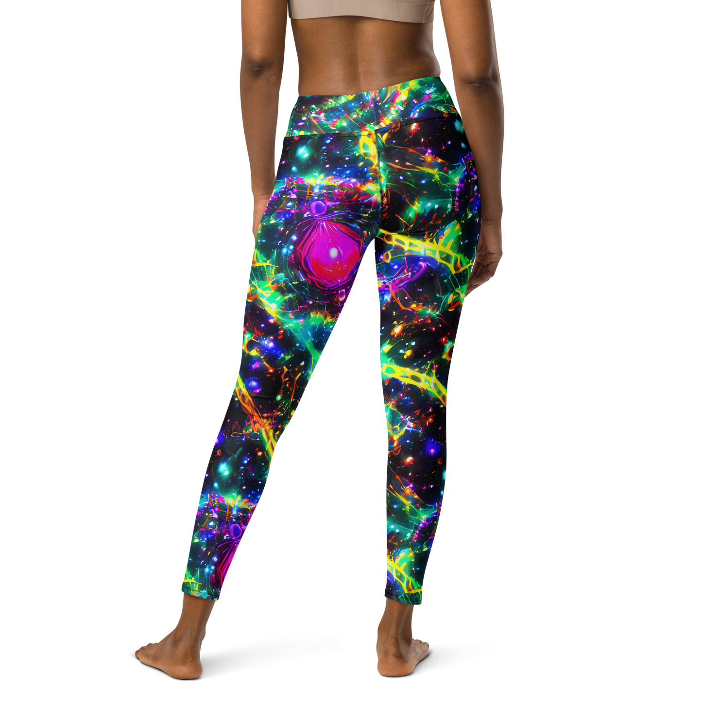 Yoga Leggings - Blythe Nebula