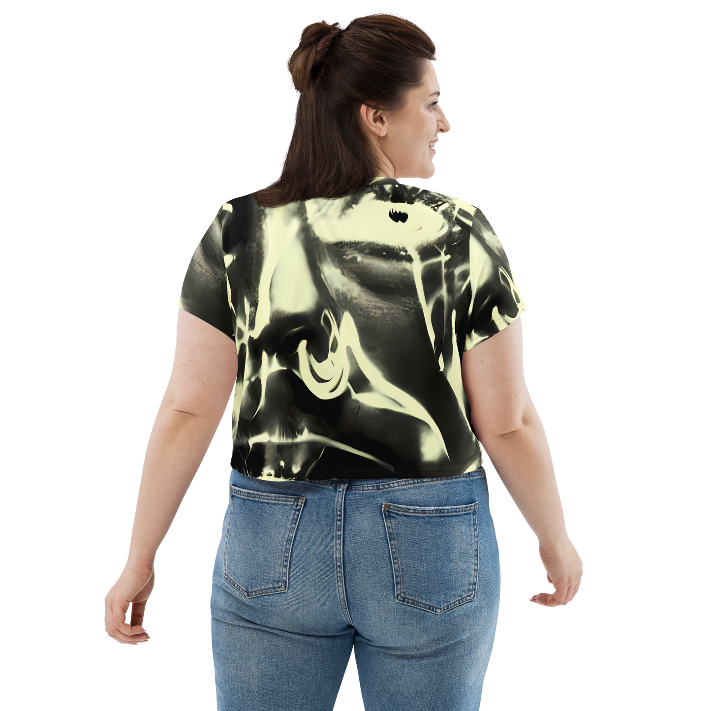 Women's Crop Tee - Visionary Flux