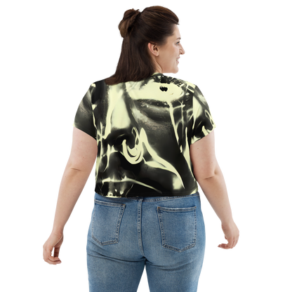 Women's Crop Tee - Visionary Flux