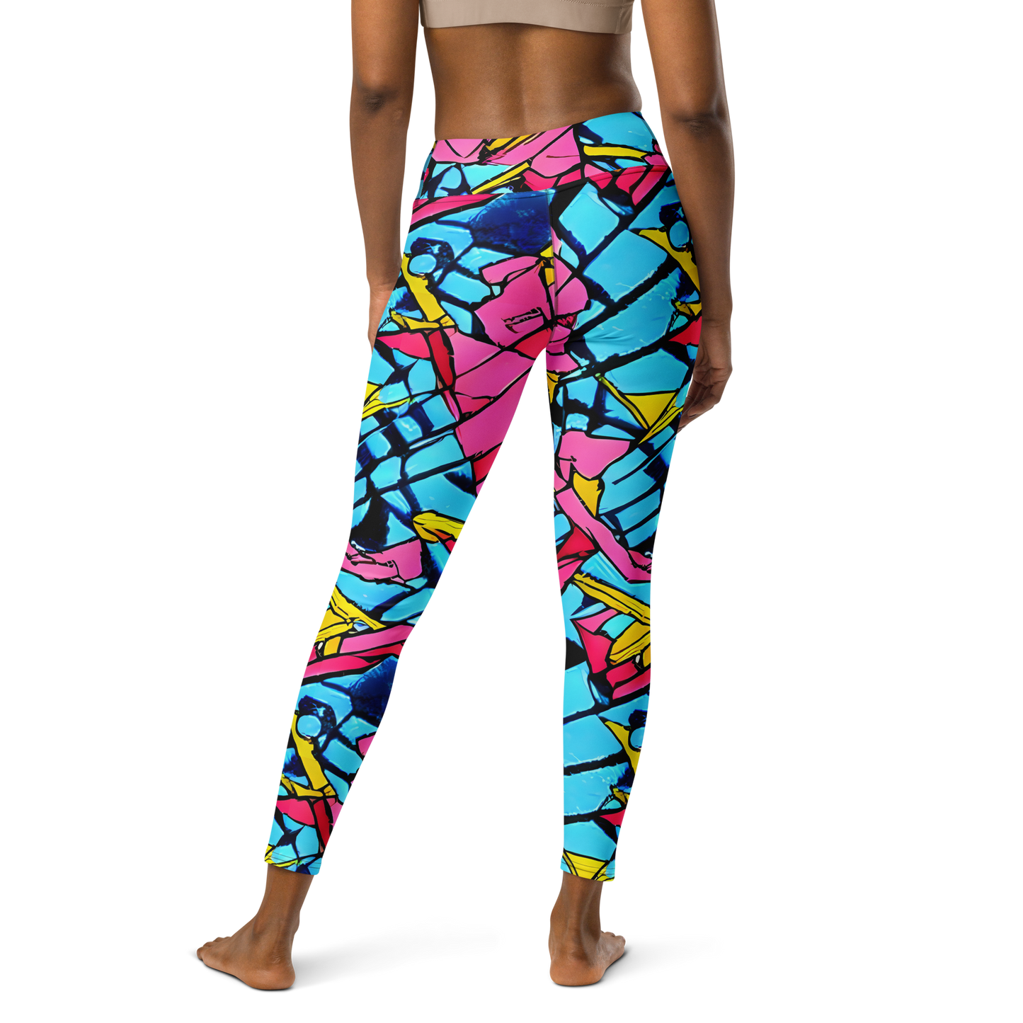 Yoga Leggings - Barbier Bloom