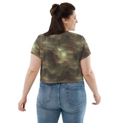 Women's Crop Tee - Celestial Dreamscape