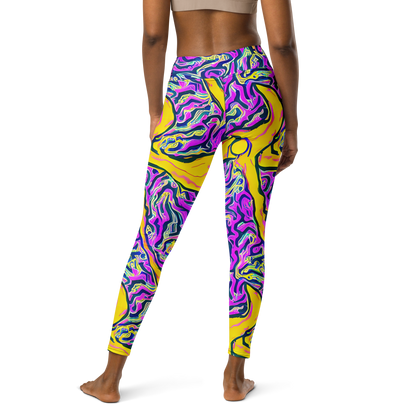 Yoga Leggings - Zenith Waves