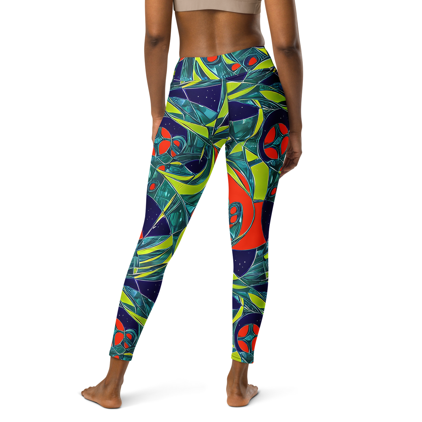 Yoga Leggings - Harmonic Mirage