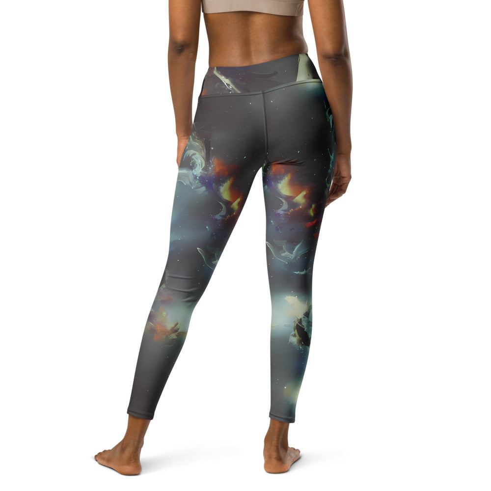 Yoga Leggings - Cosmic Dancer