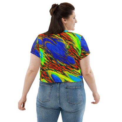 Women's Crop Tee - Hodgkin's Blaze