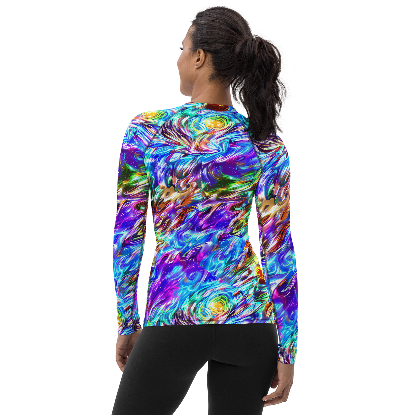 Women's Rash Guard - Faini Whirlwind