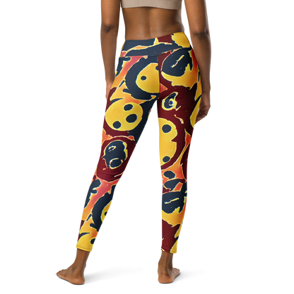 Yoga Leggings - Sunset Silhouette