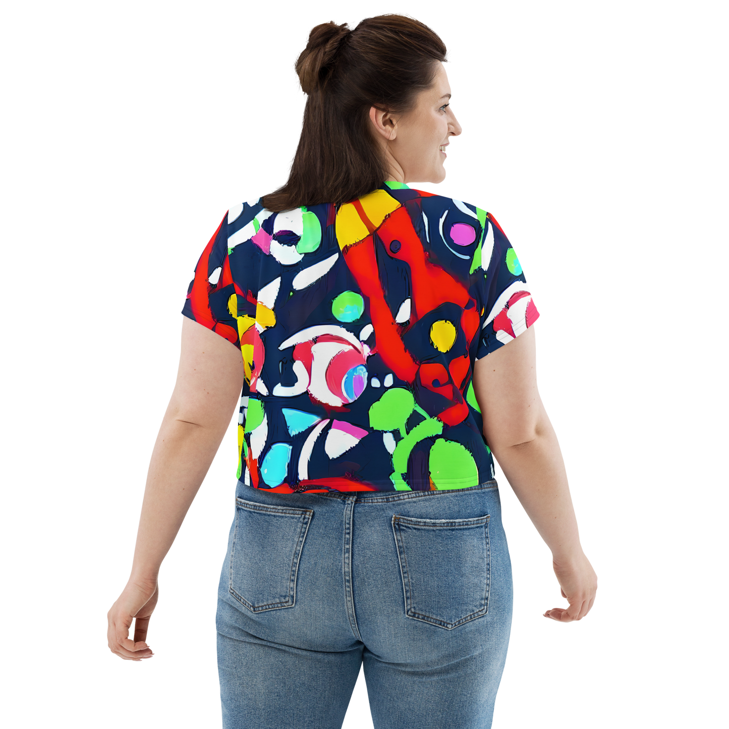 Women's Crop Tee - Chagall's Dream