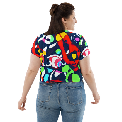 Women's Crop Tee - Chagall's Dream