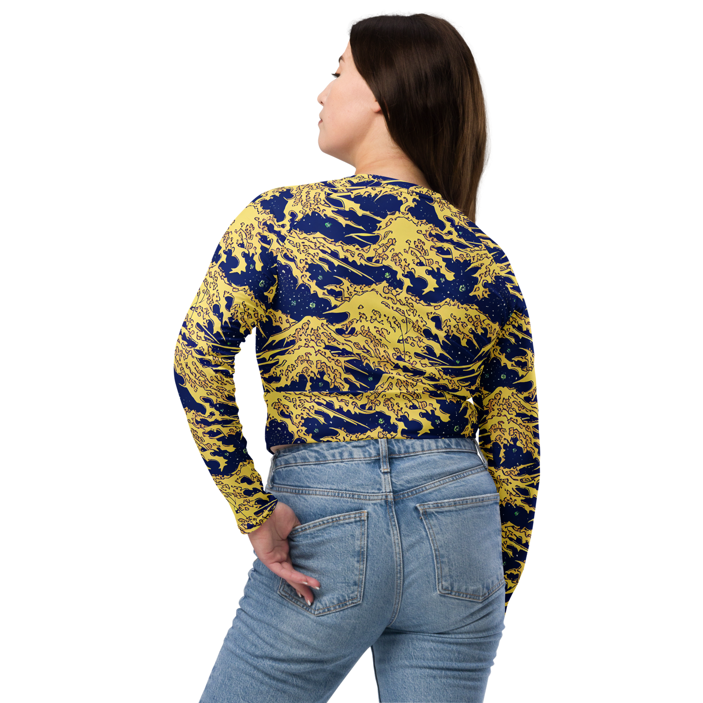 Long Sleeve Crop Top - Celestial Ridge