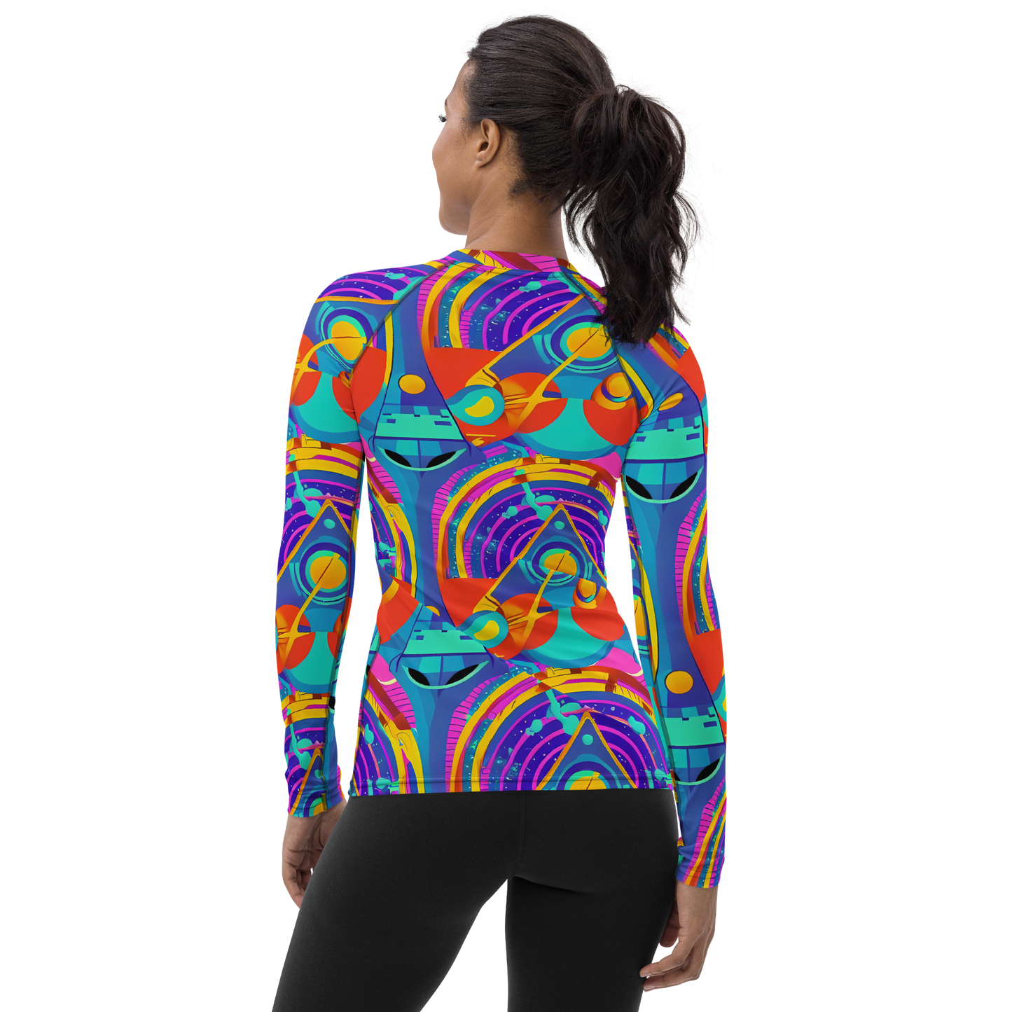 Women's Rash Guard - Blast of Color