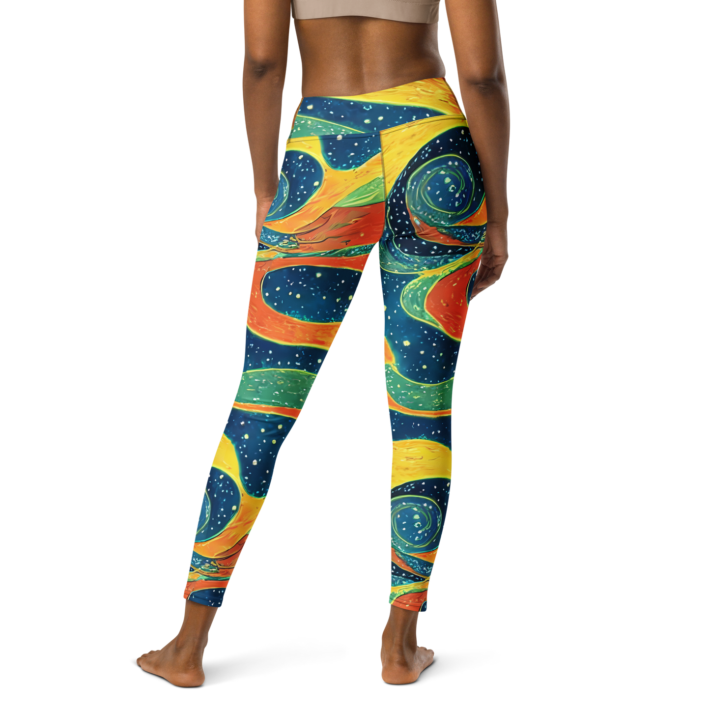 Yoga Leggings - Celestial Harmony