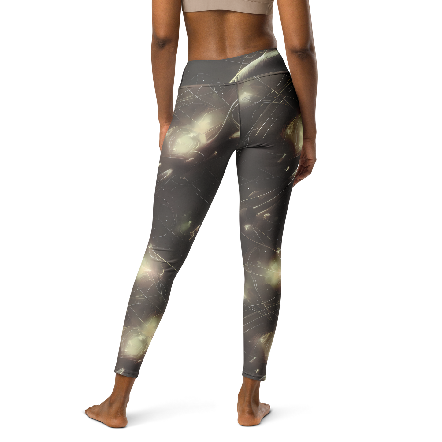 Yoga Leggings - Nebula Veins