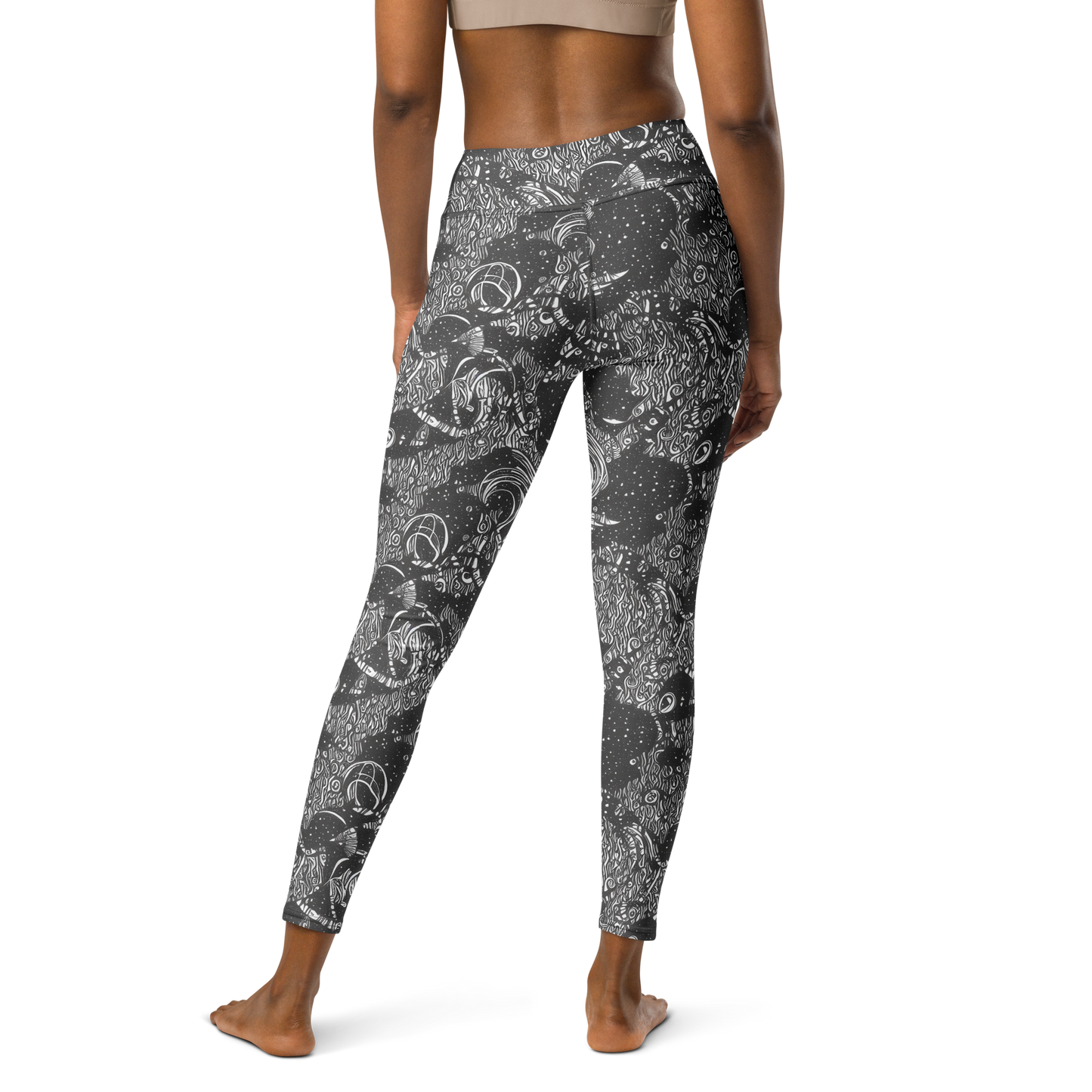 Yoga Leggings - Shadow Reverie