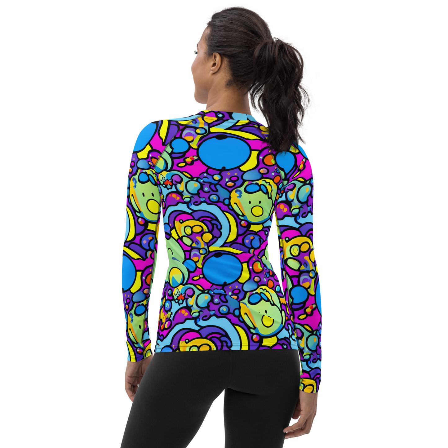 Women's Rash Guard - Enchanted Orbs