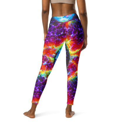 Yoga Leggings - Vriesian Vortex