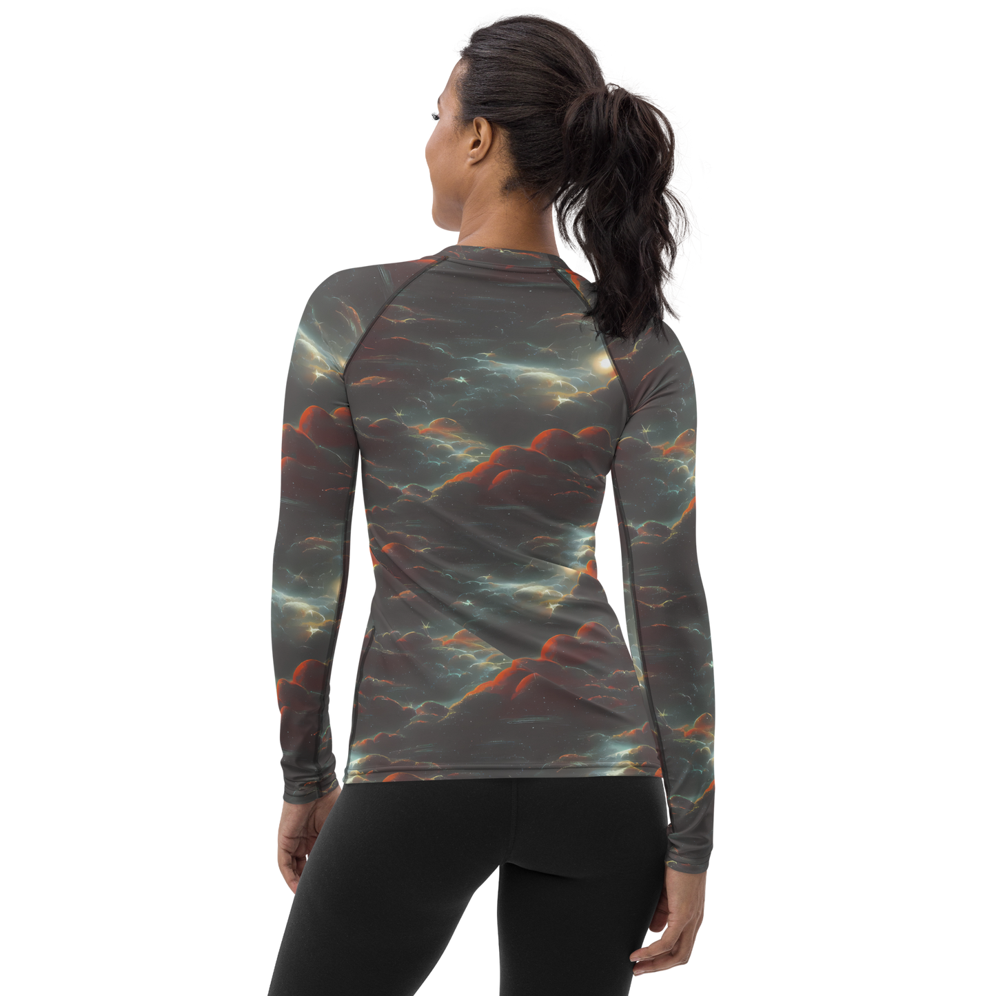 Women's Rash Guard - Stellar Highlands
