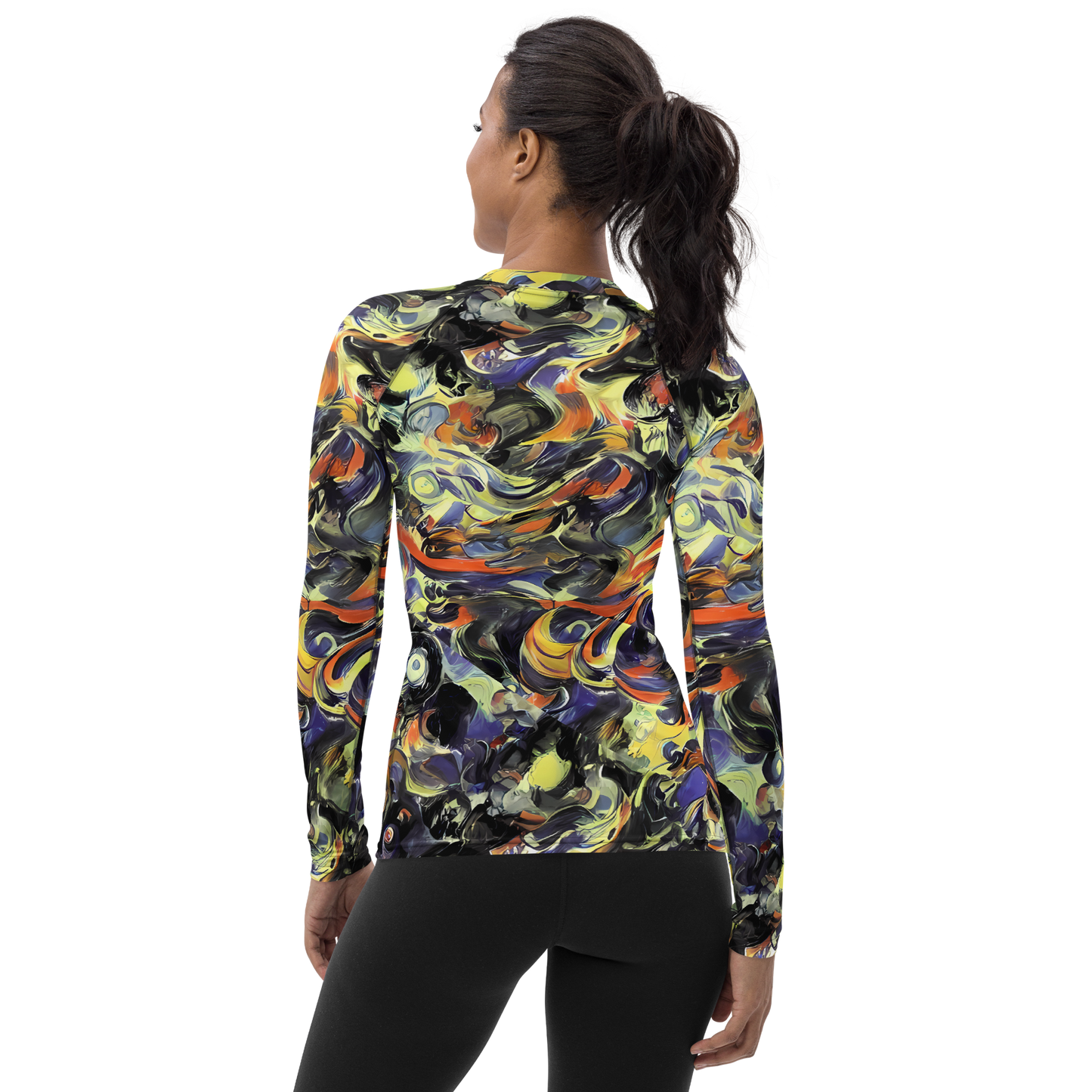 Women's Rash Guard - Twilight Chaos