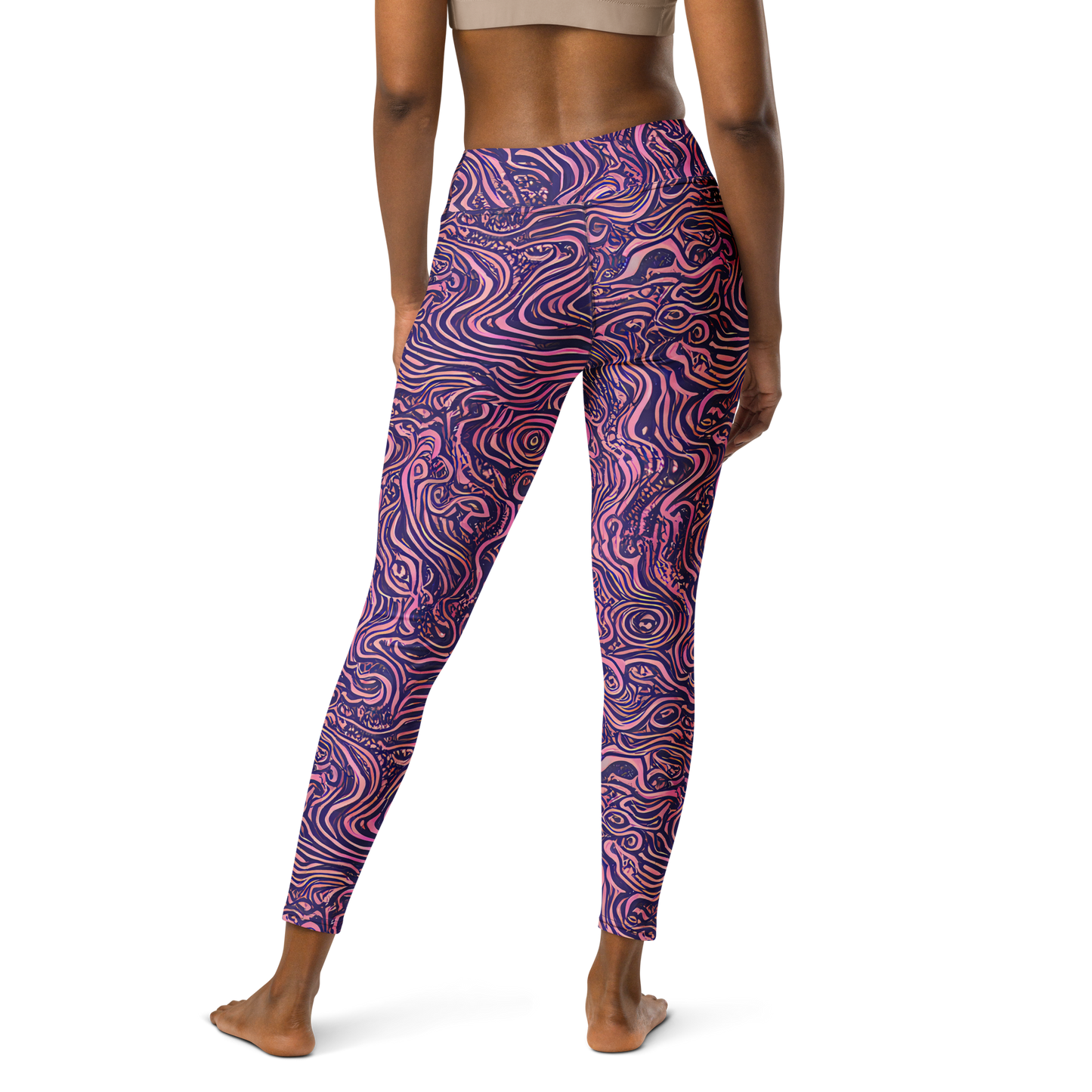 Yoga Leggings - Ethereal Etch