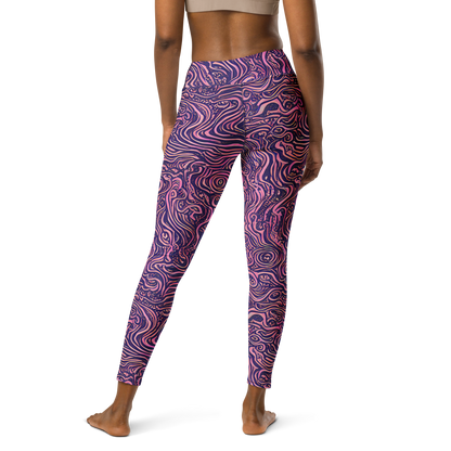 Yoga Leggings - Ethereal Etch