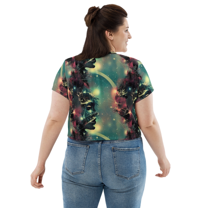 Women's Crop Tee - Galactic Serpent