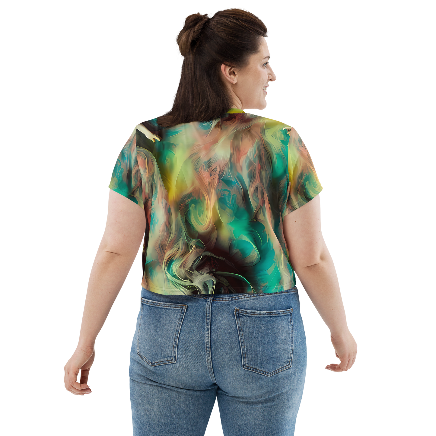 Women's Crop Tee - Enchanted Fusion