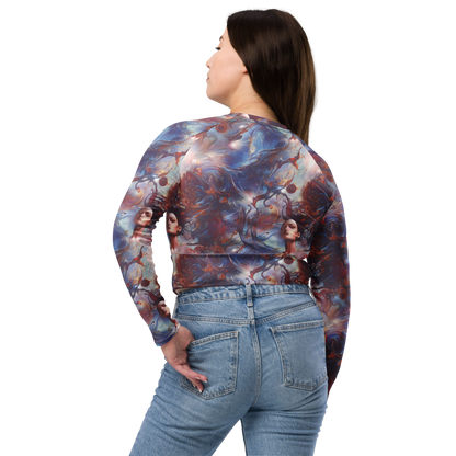 Long Sleeve Crop Top - Dreamweaver