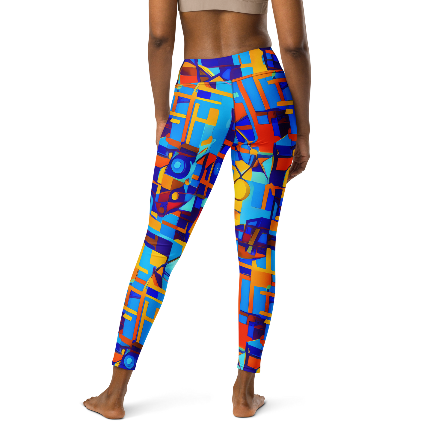 Yoga Leggings - Radiant Labyrinth