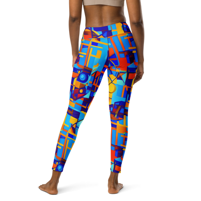 Yoga Leggings - Radiant Labyrinth