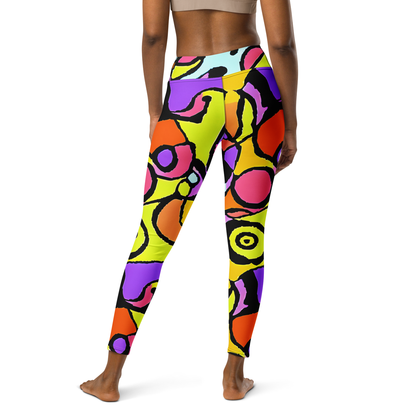 Yoga Leggings - Spirals of Joy