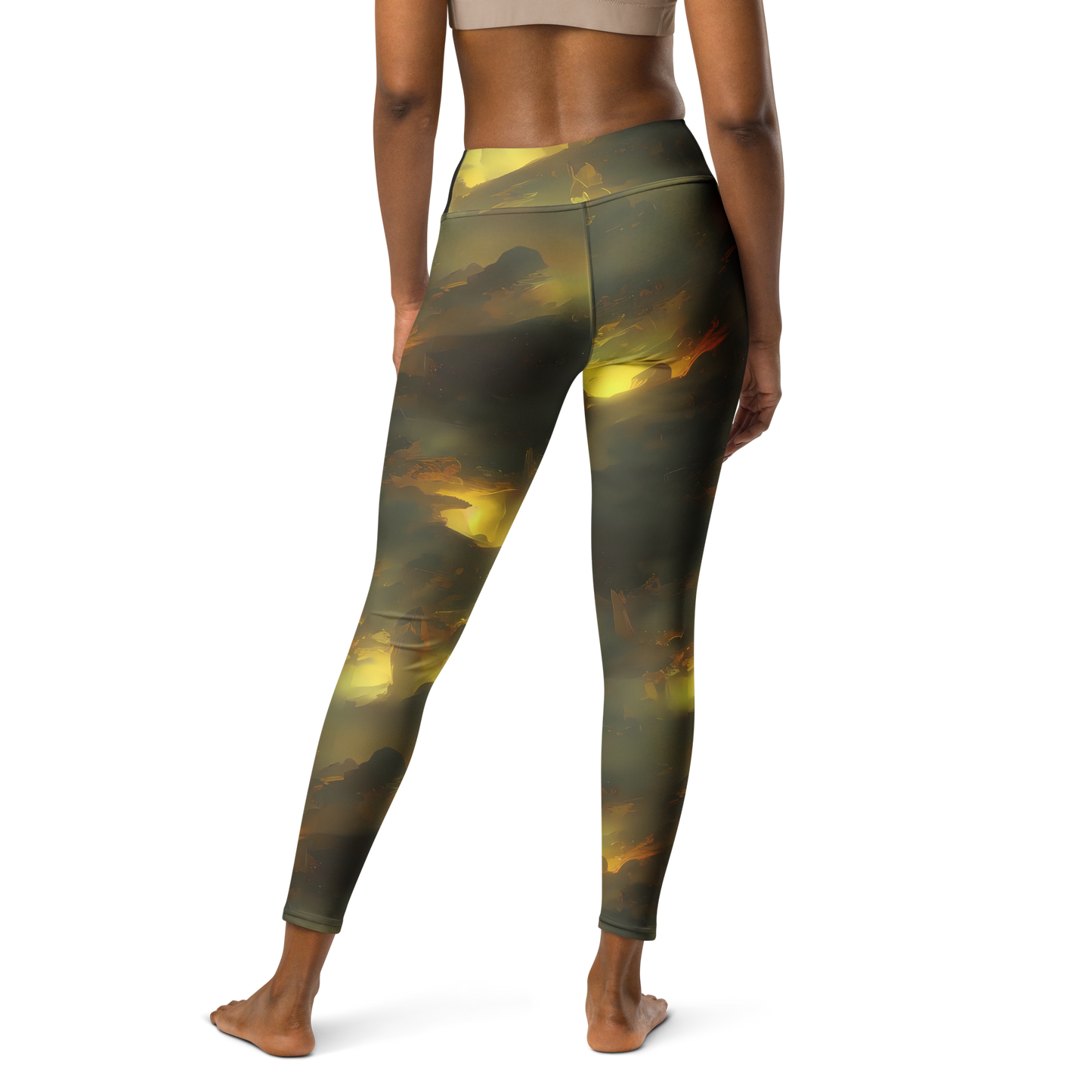 Yoga Leggings - Crimson Tide