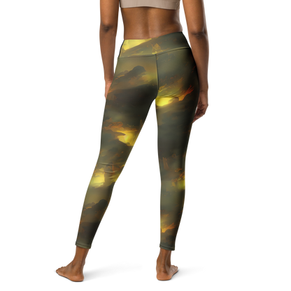 Yoga Leggings - Crimson Tide